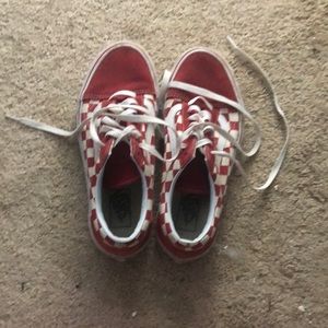 Checkered vans